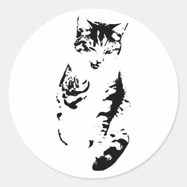 Sassy Groomer Classic Round Sticker (Front)