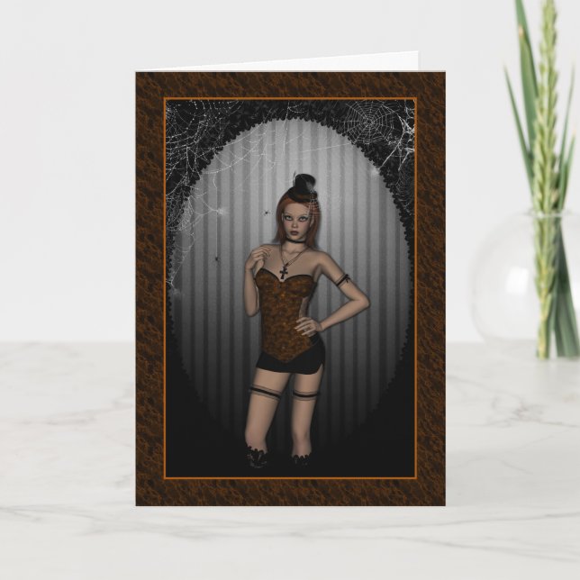 Sassy Halloween Card (Front)