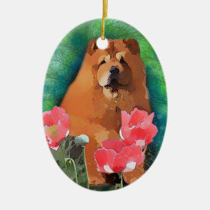 Sassy Holiday Ceramic Tree Decoration