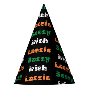 Sassy Irish Lassie Party Hat