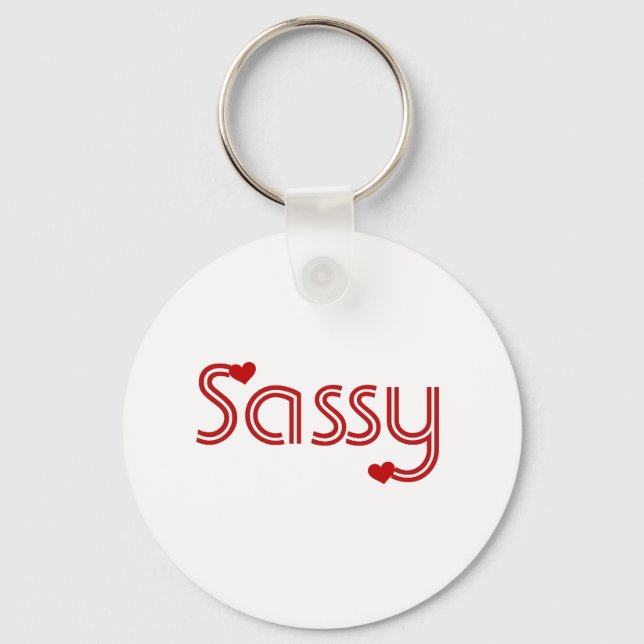 Sassy Key Ring (Front)