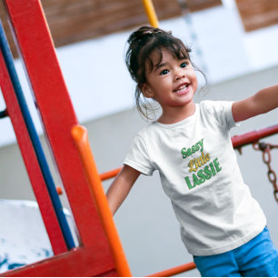 Sassy Little Lassie St. Patrick's Day Baby T-Shirt