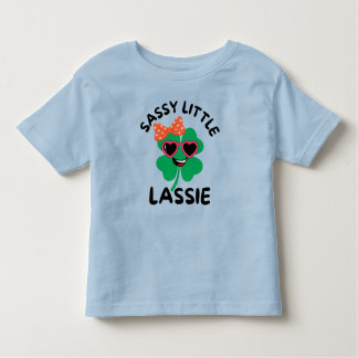 Sassy Little Lassie: St. Patrick's Day Kids Babies Toddler T-Shirt