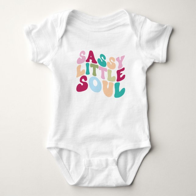 Sassy Little Soul Baby Bodysuit (Front)