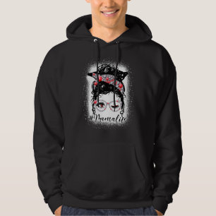 Sassy Mum Straight Outta Patience Leopard Mama Lif Hoodie