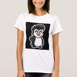 Sassy Penguin Diva Funny Bird T-Shirt