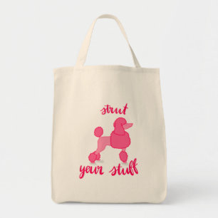 Sassy Poodle Tote Bag