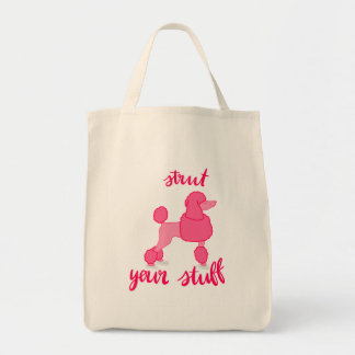 Sassy Poodle Tote Bag