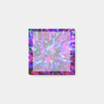Sassy Psychedelic Purple, Pink & Blue Tie Dye