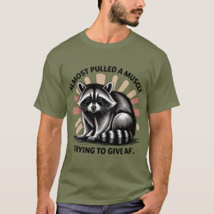 Sassy Racoon – Funny Woodlands Animal Tee