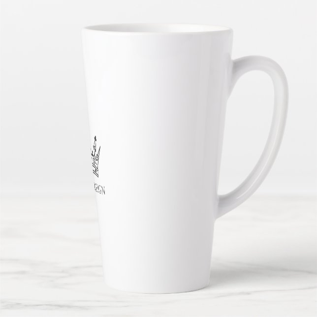 Sassy Reign Tote Bag  Latte Mug (Right)