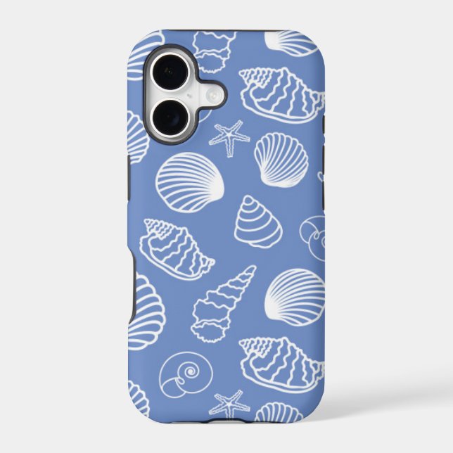 Sassy Seashell Pattern (Back)