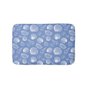 Sassy Seashell Pattern Bath Mat
