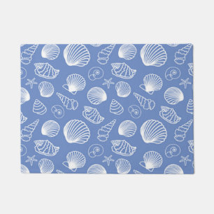 Sassy Seashell Pattern Doormat
