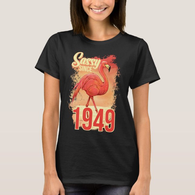 Sassy Since 1949 T-Shirt (Front)