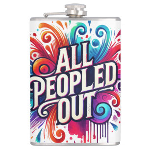 Sassy since birth sassy smart mouth funny shots hip flask