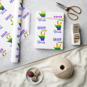 Sassy Since Birth Wrapping Paper