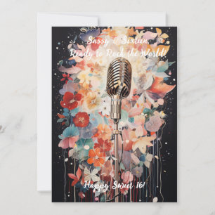 Sassy & Sixteen! Sweet Sixteen Birthday card