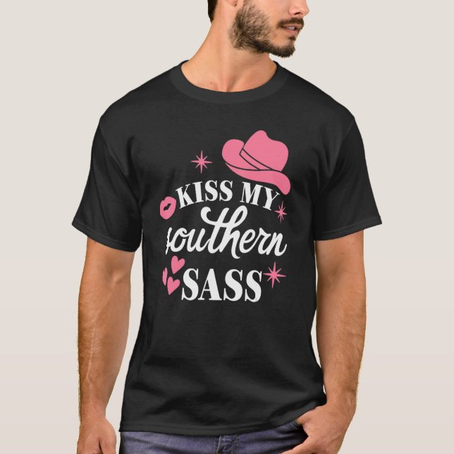 Sassy Southern Girl Redneck Western Cowgirl Southe T-Shirt (Front)