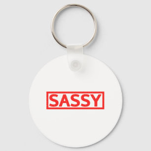 Sassy Stamp Key Ring