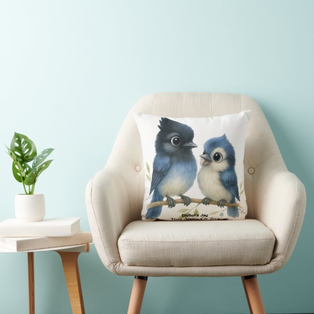 Sassy Steller's Jay  Cushion (Chair)