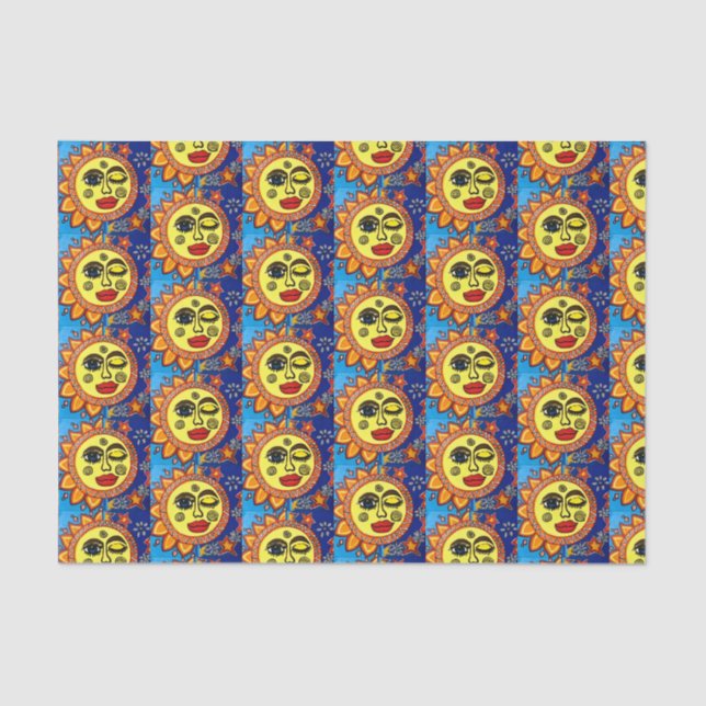 Sassy Sun Tissue Paper (Front)