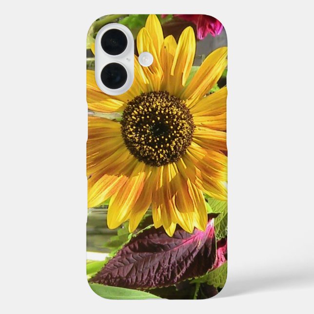 Sassy Sunflower iPhone Case (Back)