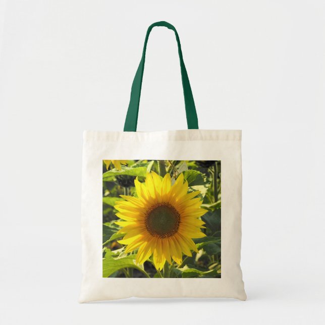 Sassy Sunflower Tote Bag (Front)