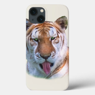Sassy Tiger Cat Customizable iPhone 13 Case