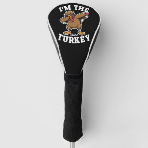 Sassy Turkey Matching Family Thanksgiving Party Golf Head Cover