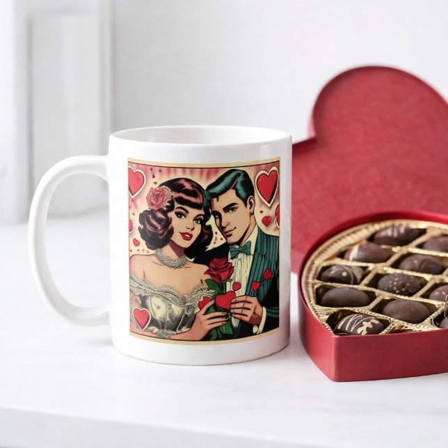 Sassy Vintage Valentine Coffee Mug (Creator Uploaded)