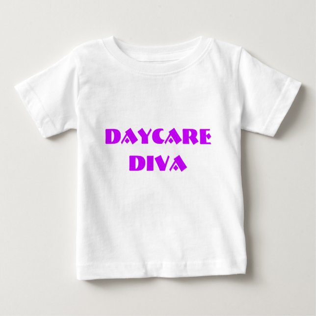 Sassydog DAYCARE DIVA baby shirt (Front)