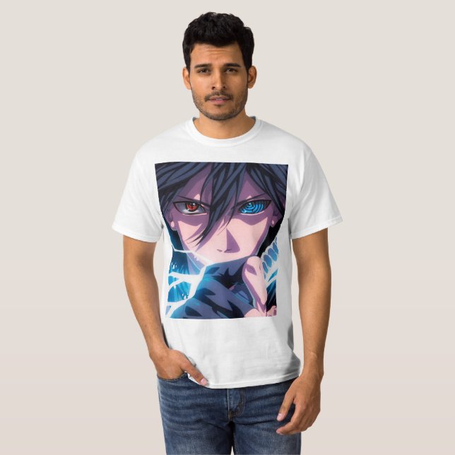 Sasuke Rinnegan T-Shirt (Front Full)