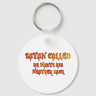 Satan Called Heat Wave 2011 Key Ring