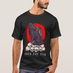 Satan Cat Satanic Demonic Devil Kitten 666 Cat Oc T-Shirt