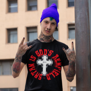 SATAN IS GOD'S RENFIELD BLOODY HALLOWEEN T-Shirt