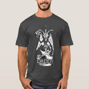 SATAN IS MY DADDY Funny Atheist T-Shirt