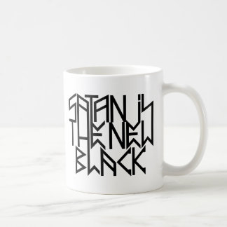 Satan is the new black No.3 (black) Coffee Mug