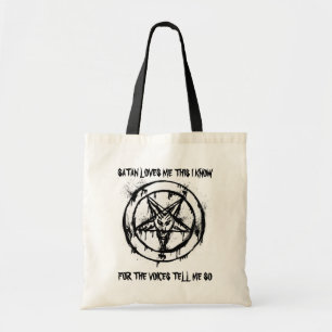 Satan Loves Me Bag