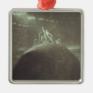 Satan presiding at the Infernal Council, 1824 Metal Ornament