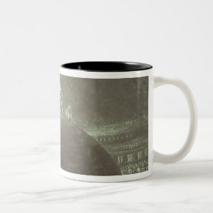 Satan presiding at the Infernal Council, 1824 Two-Tone Coffee Mug