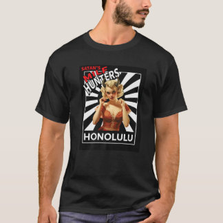 Satan s MILF Hunters of HONOLULU Retro She Devil R T-Shirt
