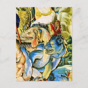 Satanas (Satan), Fine Willem de Pannemaker Postcard