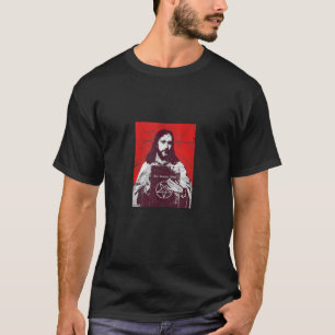 Satanic Bible Jesus Atheist Death Metal 666 Vintag T-Shirt