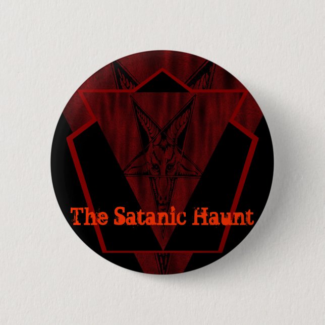 Satanic Haunt Button (Front)