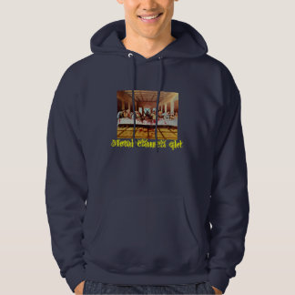 Satanic Last supper, Metal church qld Hoodie