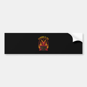 Satanic Pagan Goat Premium Bumper Sticker