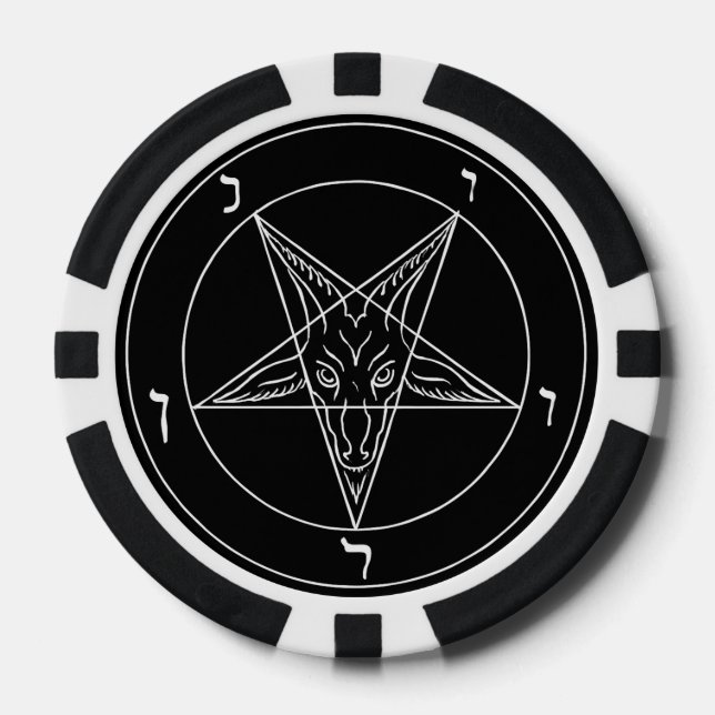 Satanic Poker Chips (Front)