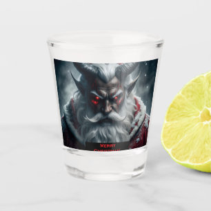 Satanic Santa Shot Glass