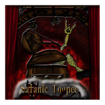 Satanic Toupee "Funeral Parlour" Poster